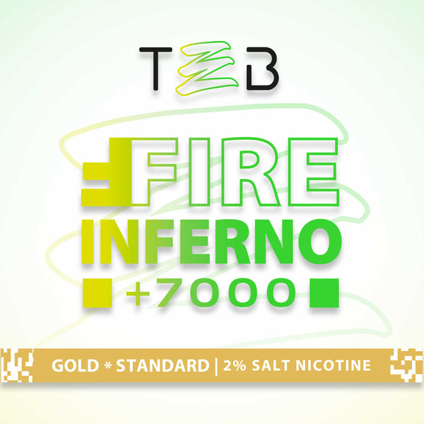 Fire Inferno +7000 Lemon & Lime