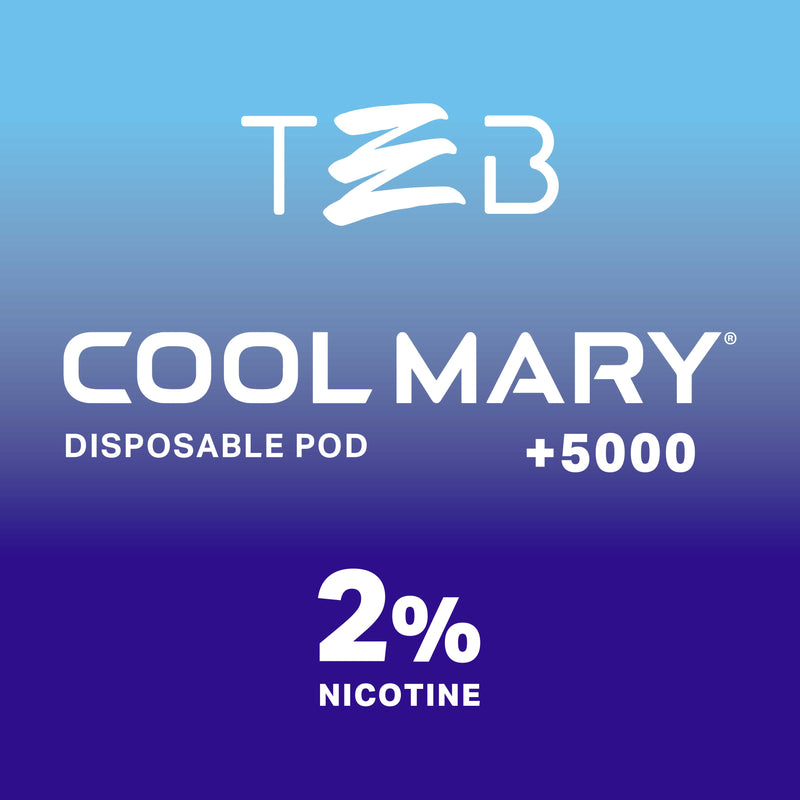 Cool Mary 5000+ Puff Blue Razz Ice Spec