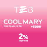 Cool Mary +5000 Blueberry & Sour Raspberry