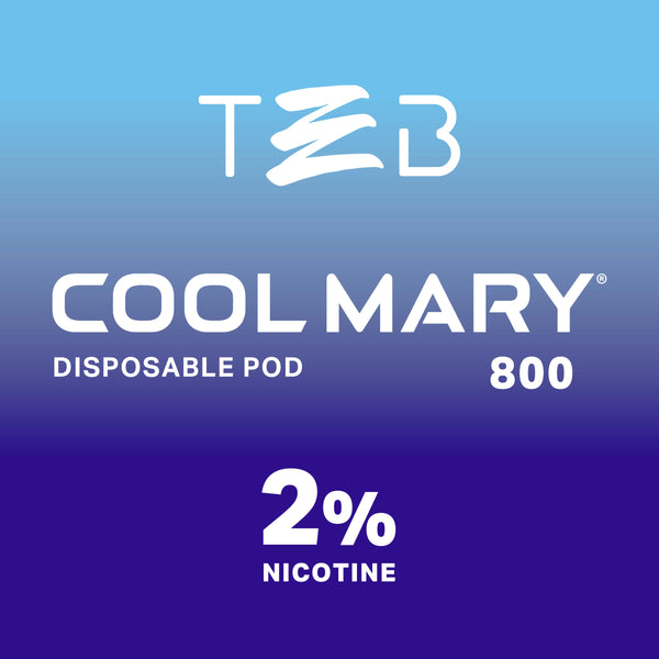 Cool Mary +800 Blue Razz Ice