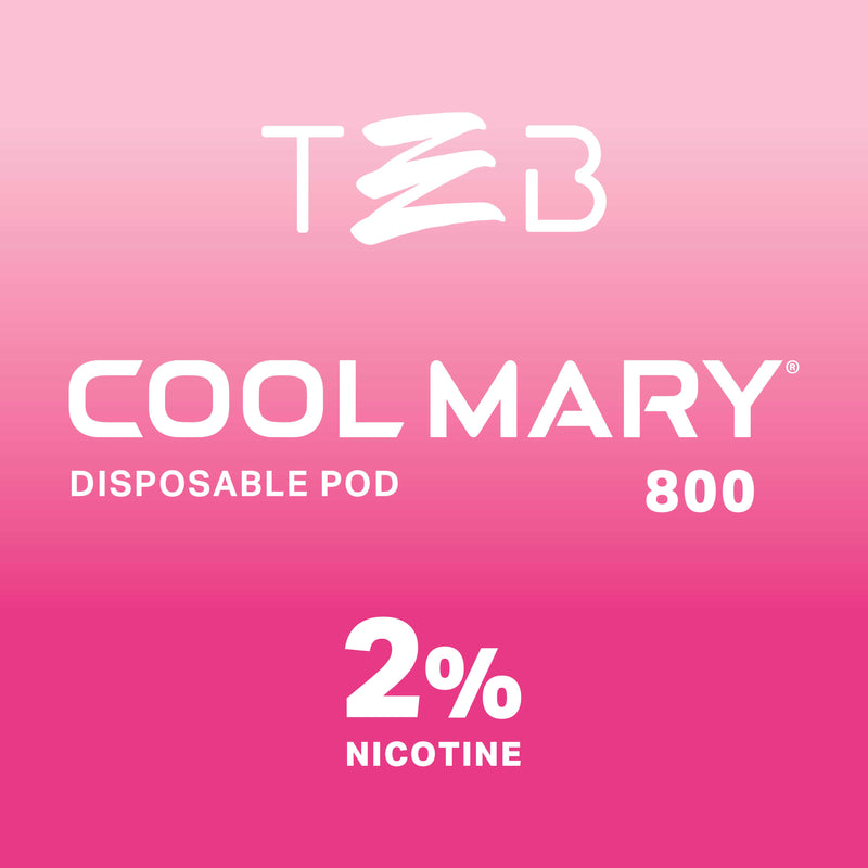 Cool Mary +800 Blueberry & Sour Raspberry