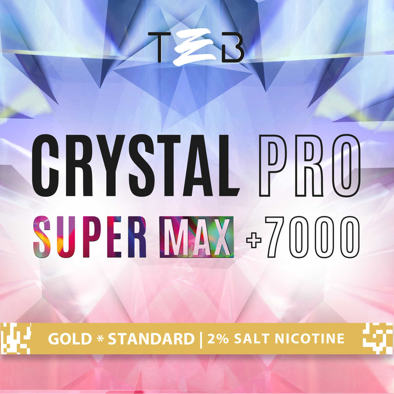 Crystal Pro Super Max +7000 Blueberry & Raspberry