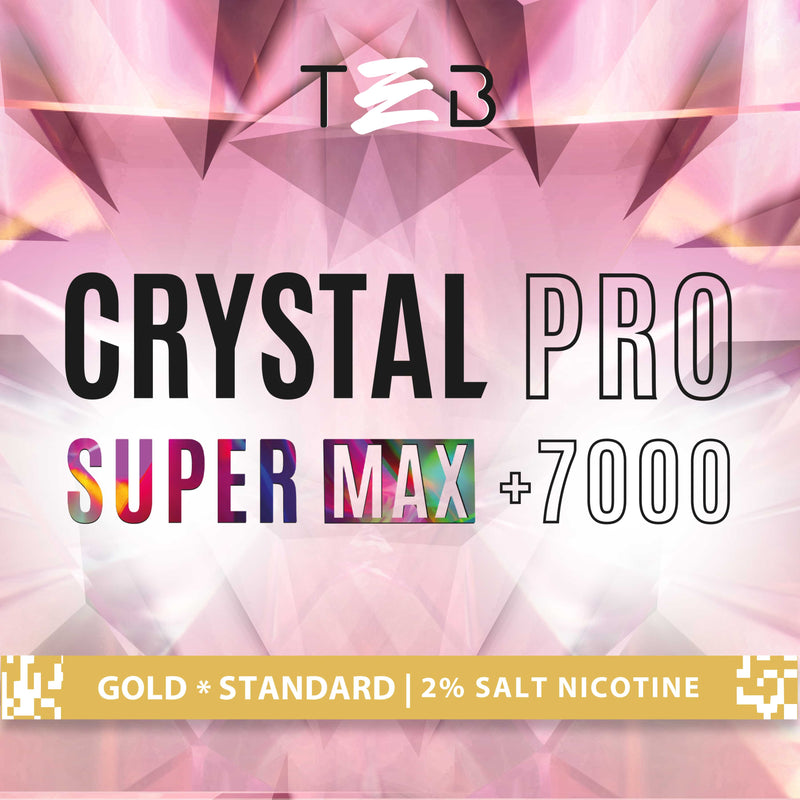 Crystal Pro Super Max +7000 Fizzy Cherry