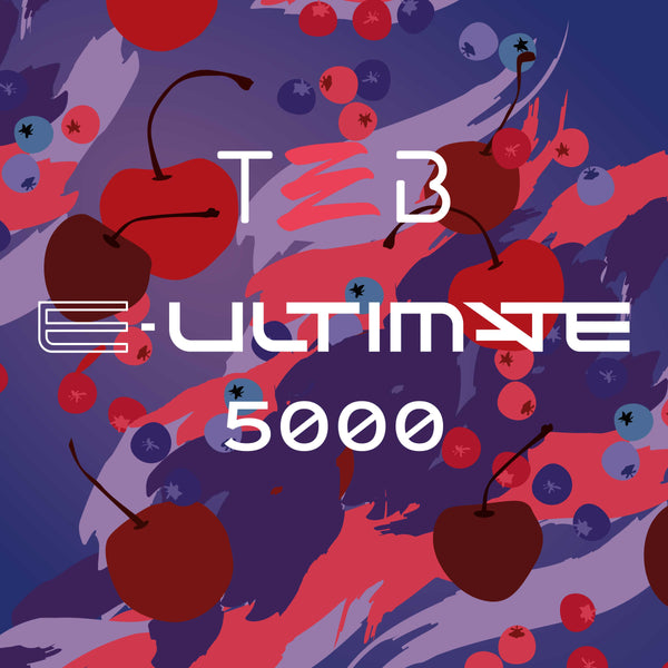E-Ultimate +5000 Blueberry Cherry Cranberry Cover