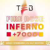 Fire Rose Inferno +7000 Fruit Burst Candy