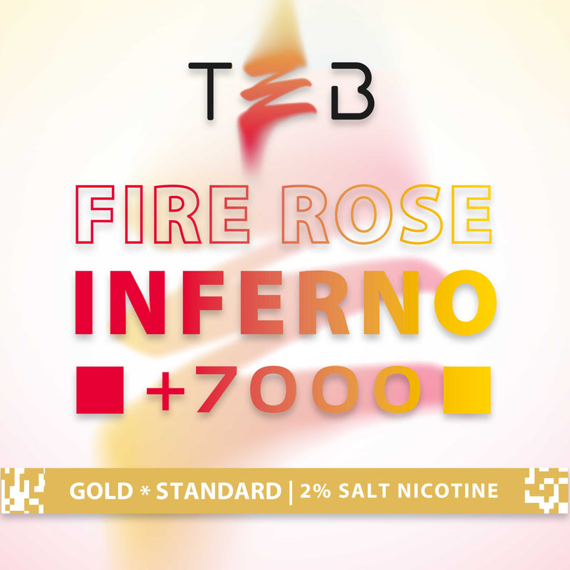 Fire Rose Inferno +7000 Fruit Burst Candy