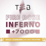 Fire Rose Inferno +7000 Fizzy Cherry