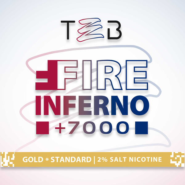 Fire Inferno +7000 Blueberry Raspberry