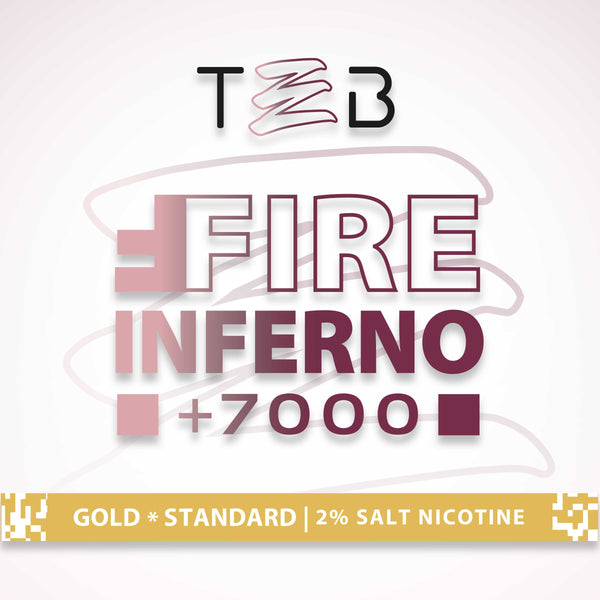 Fire Inferno +7000 Fizzy Cherry