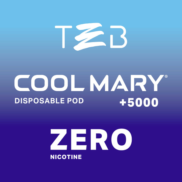Cool Mary +5000 Zero Blue Razz Ice
